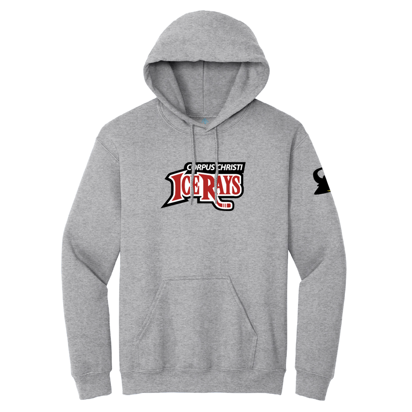 Corpus Christi IceRays CCIR Logo Hoodie