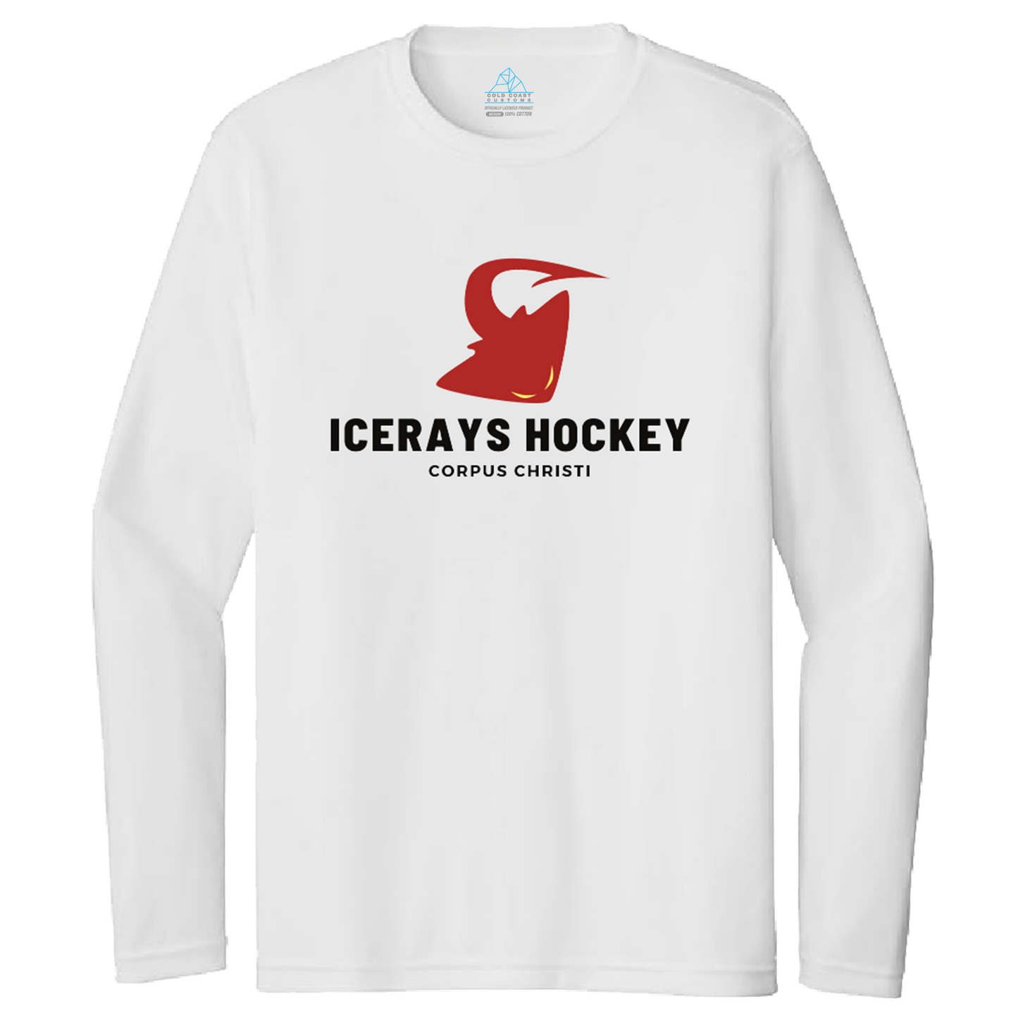 Corpus Christi IceRays Hockey CC TX Long Sleeve T-Shirt