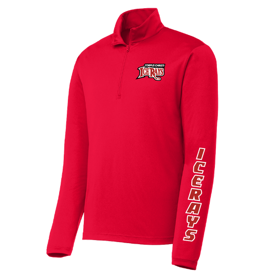 Corpus Christi IceRays Logo 1/4 Zip