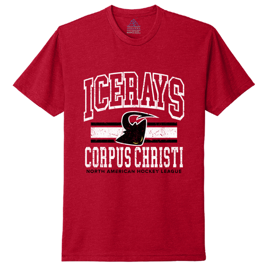 Corpus Christi Youth IceRays Stripes T-Shirt