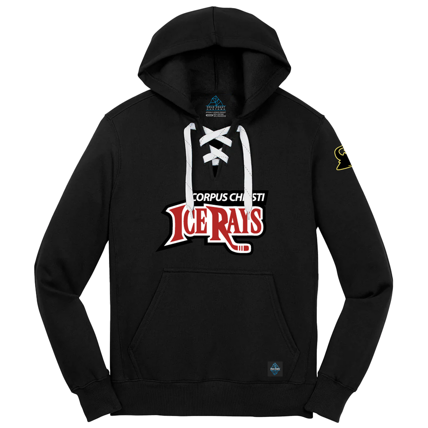 IceRays Hockey Lace-Up Hoodie