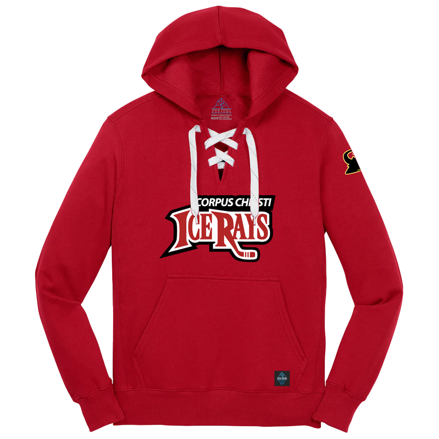 IceRays Hockey Lace-Up Hoodie