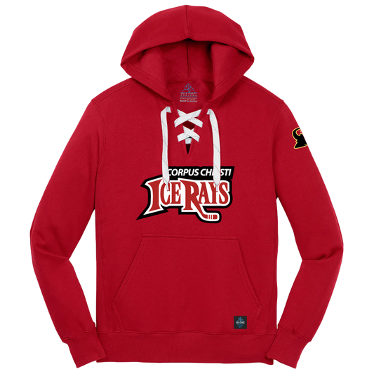 IceRays Hockey Lace-Up Hoodie
