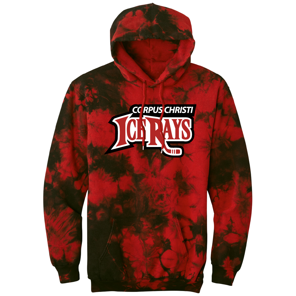 IceRays Wordmark Tie-Dye Hoodie