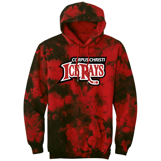 IceRays Wordmark Tie-Dye Hoodie