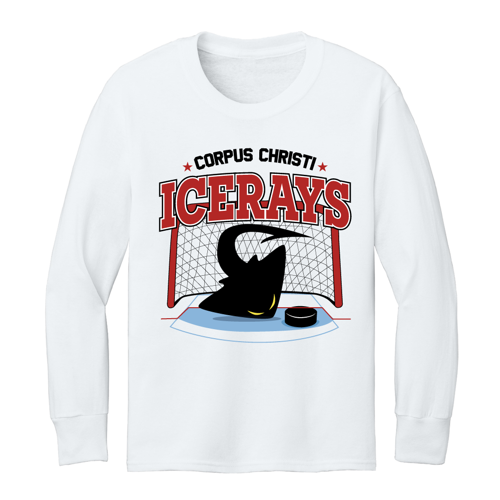 Youth In the Crease Long Sleeve T-Shirt