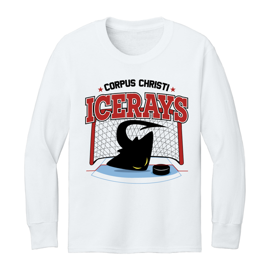 Youth In the Crease Long Sleeve T-Shirt