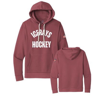 IceRays Hockey Distressed Hoodie