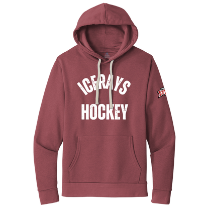 IceRays Hockey Distressed Hoodie