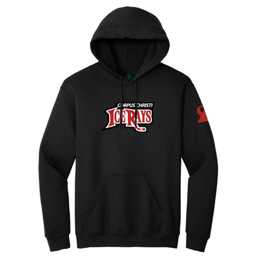 Corpus Christi IceRays CCIR Logo Hoodie