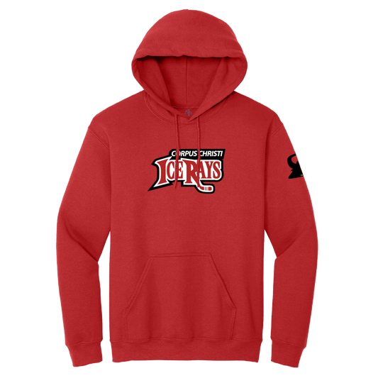 Corpus Christi IceRays CCIR Logo Hoodie