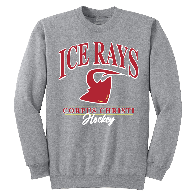 Corpus Christi IceRays Laurel Crewneck