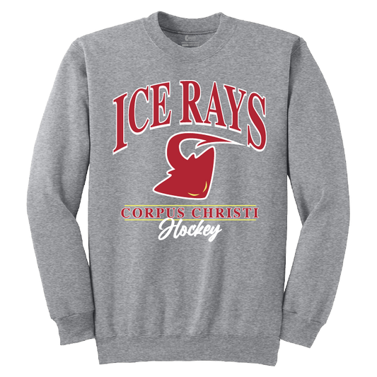 Corpus Christi IceRays Laurel Crewneck