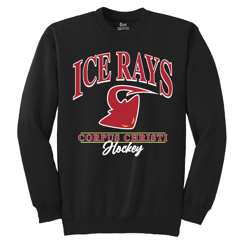 Corpus Christi IceRays Laurel Crewneck