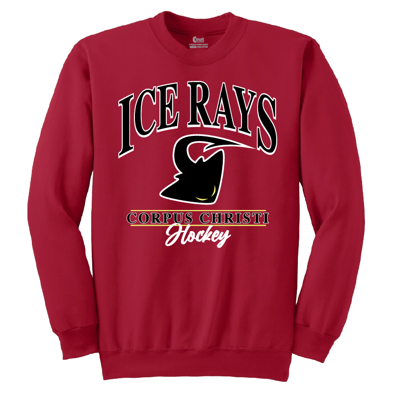 Corpus Christi IceRays Laurel Crewneck