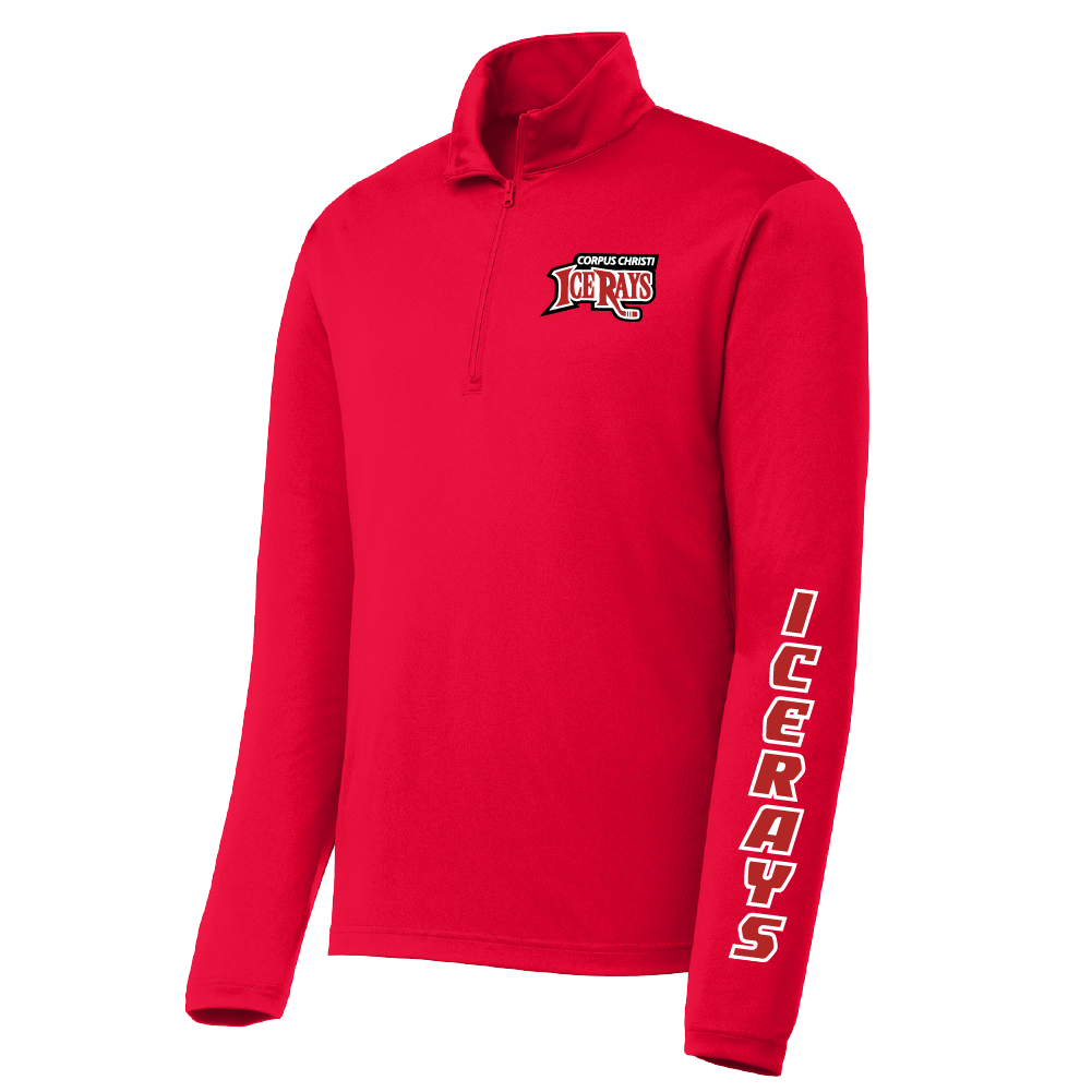 Corpus Christi IceRays Logo 1/4 Zip