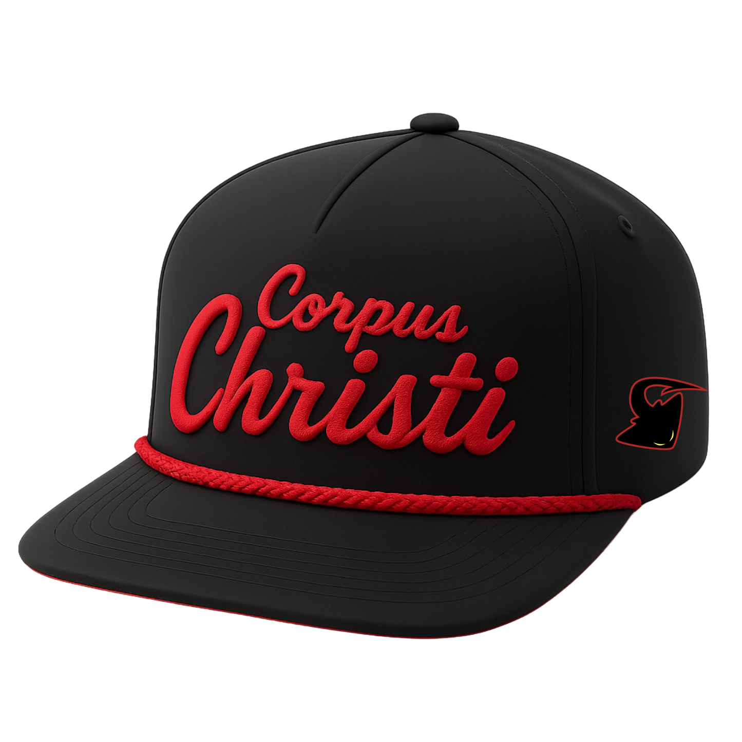 Corpus Christi IceRays Script Rope Cap