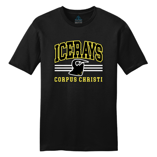 Corpus Christi IceRays Stripes T-Shirt