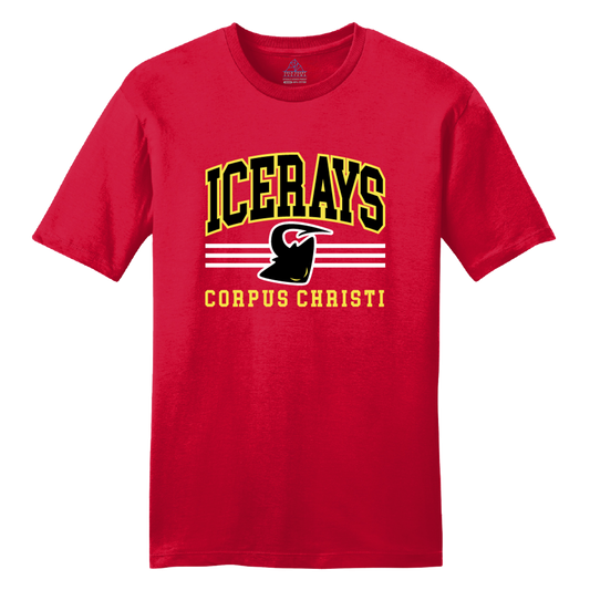 Corpus Christi IceRays Stripes T-Shirt