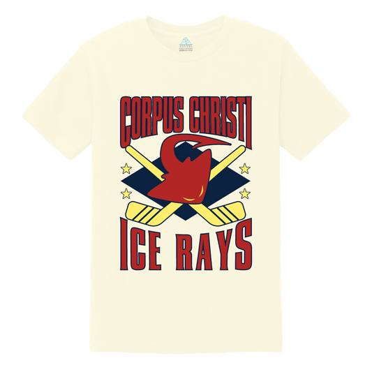 Corpus Christi IceRays Throwback T-Shirt