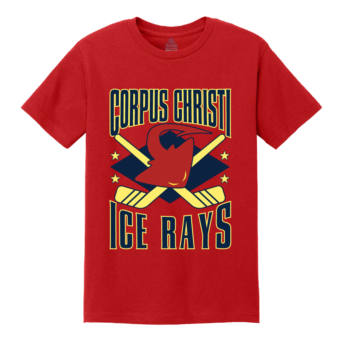 Corpus Christi IceRays Throwback T-Shirt