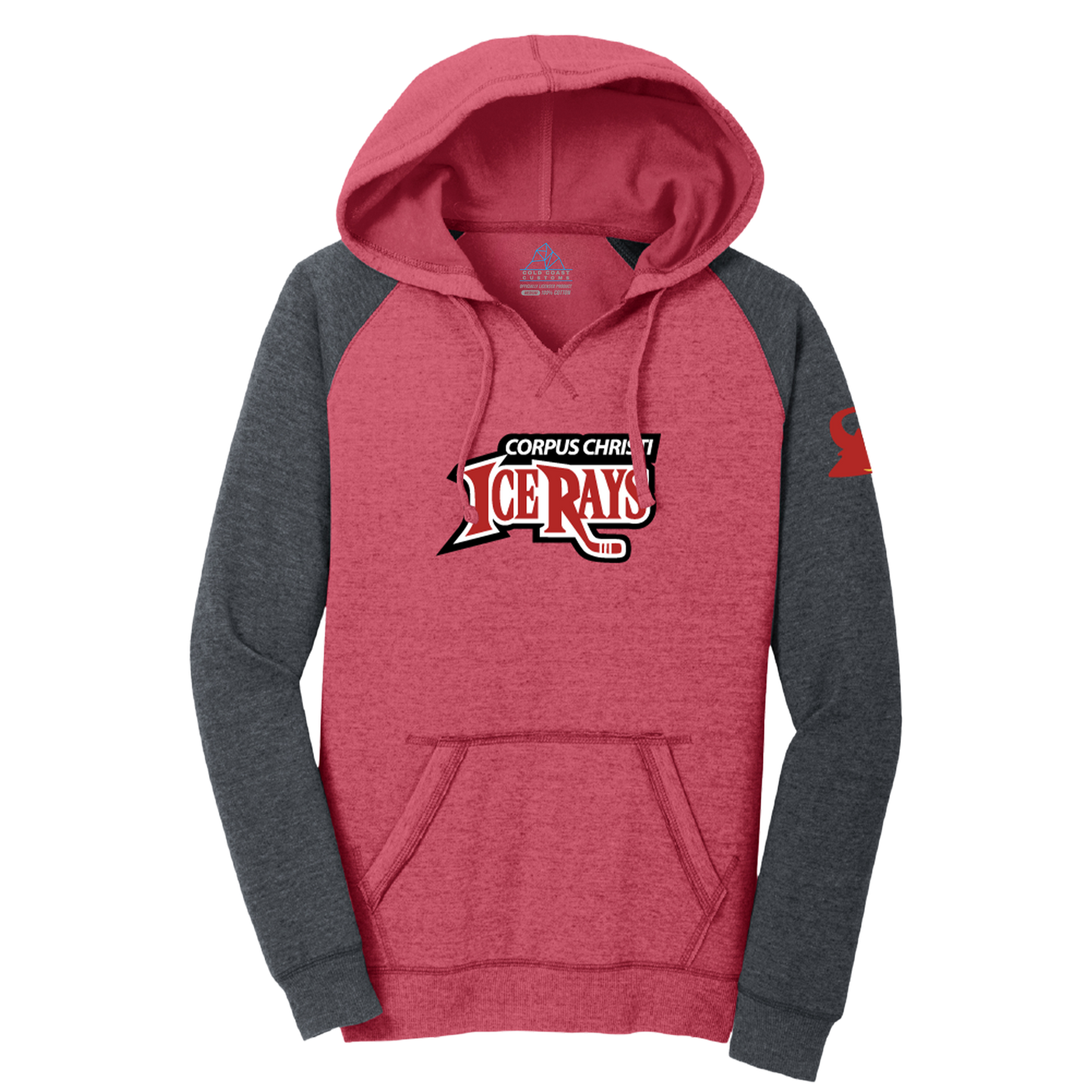 Corpus Christi IceRays Womens Wordmark Hoodie
