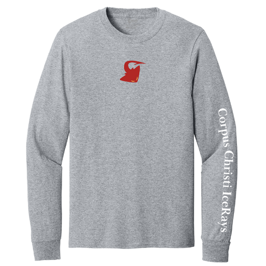 Corpus Christi IceRays Wordmark Long Sleeve T-Shirt