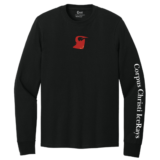 Corpus Christi IceRays Wordmark Long Sleeve T-Shirt