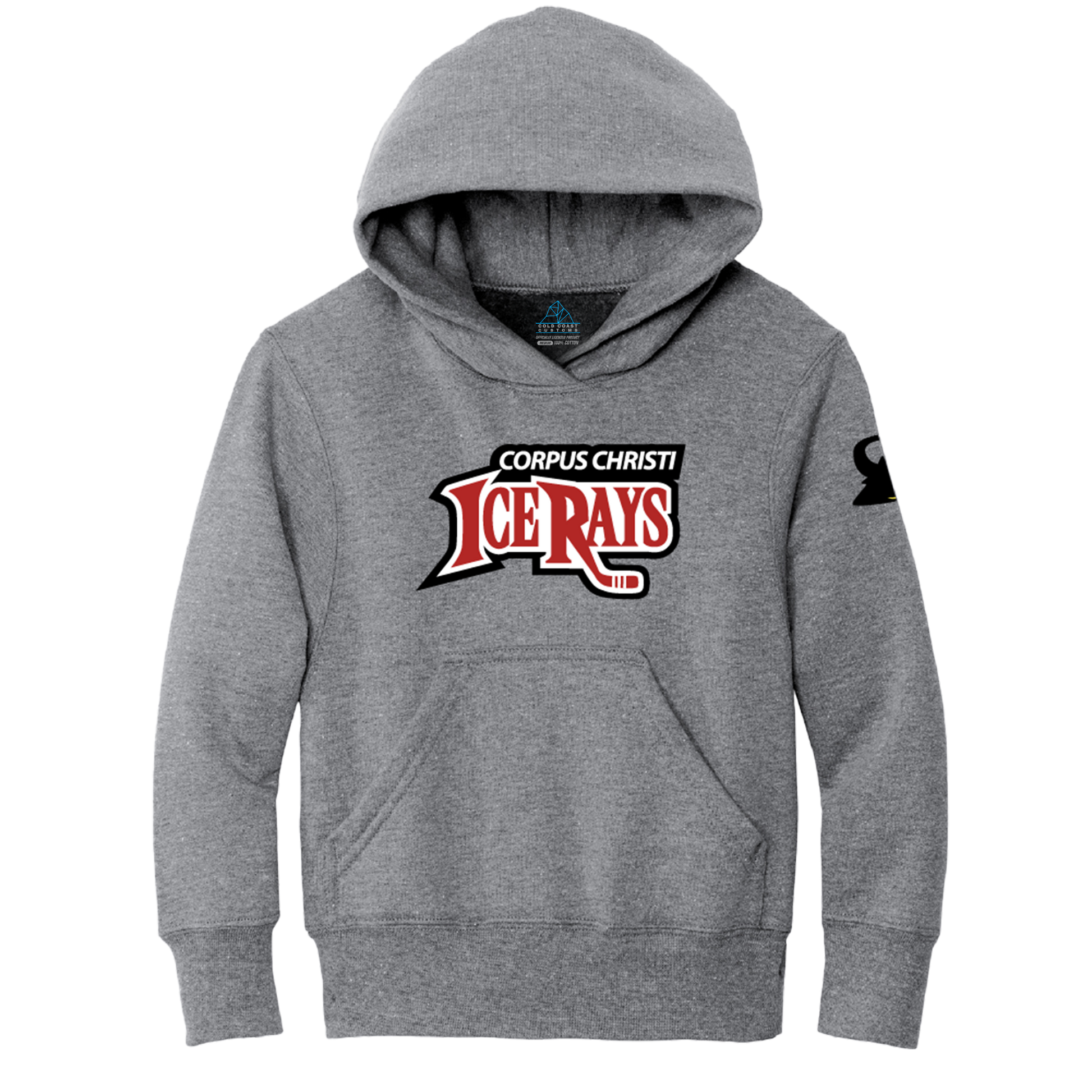 Corpus Christi IceRays Youth Wordmark Hoodie