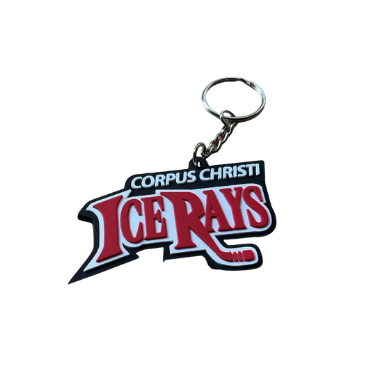 IceRays Hockey PVC Keychain
