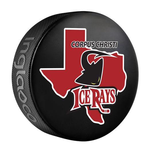 IceRays Texas State Hockey Puck